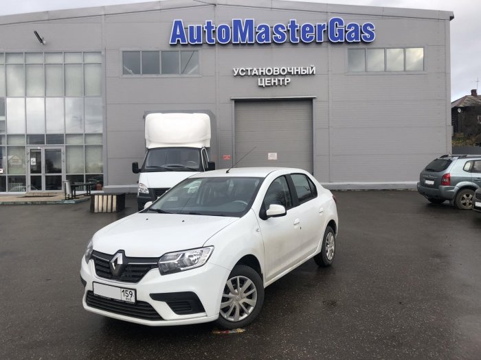 Установка ГБО на Renault Logan 2020г., ГБО 4 поколения, метан OMVL (Китай), двигатель 1.6л. 4 цилиндра