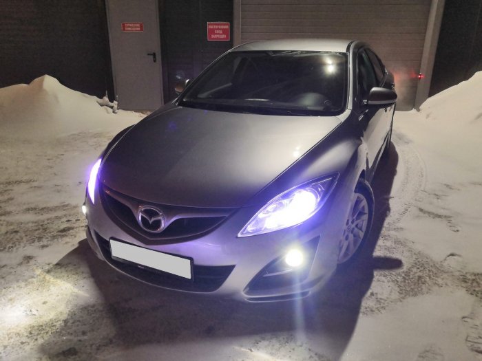 Установка ГБО на Mazda 6 2010г., ГБО 4 поколения, пропан LANDI RENZO (Италия), двигатель 2.0л. 4 цилиндра