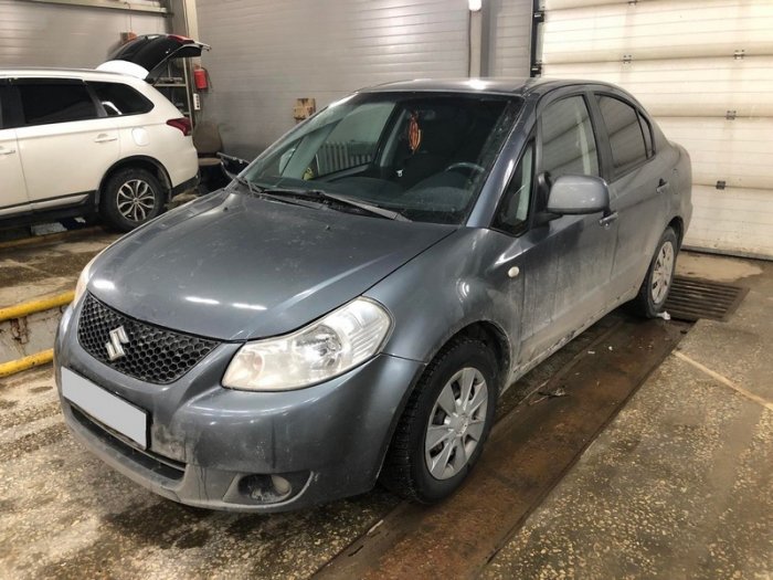 Установка ГБО на Suzuki SX4 2007г., ГБО 4 поколения, пропан 4SAVE (Польша), двигатель 1.6л. 4 цилиндра