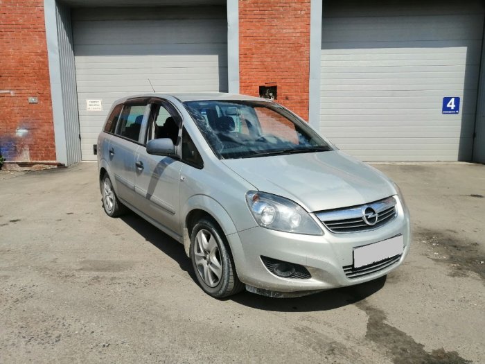 Установка ГБО на Opel Zafira 2011г., ГБО 4 поколения, пропан OMVL (Турция), двигатель 1.6л. 4 цилиндра