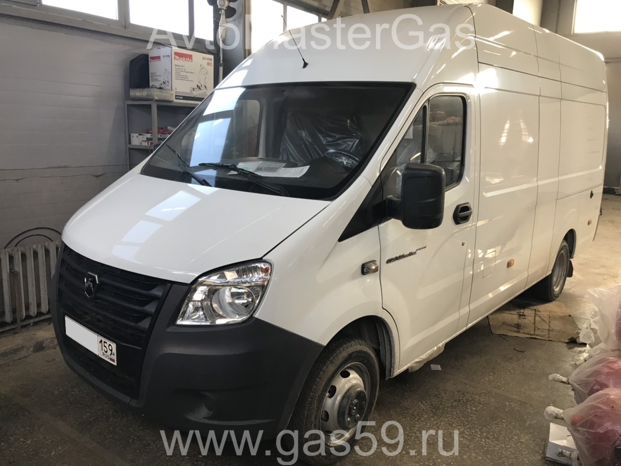 Установка ГБО на Газель Next 2018г., ГБО 4 поколения, метан LANDIRENZO (Италия), Evotech двигатель 2.7л. 4 цилиндра