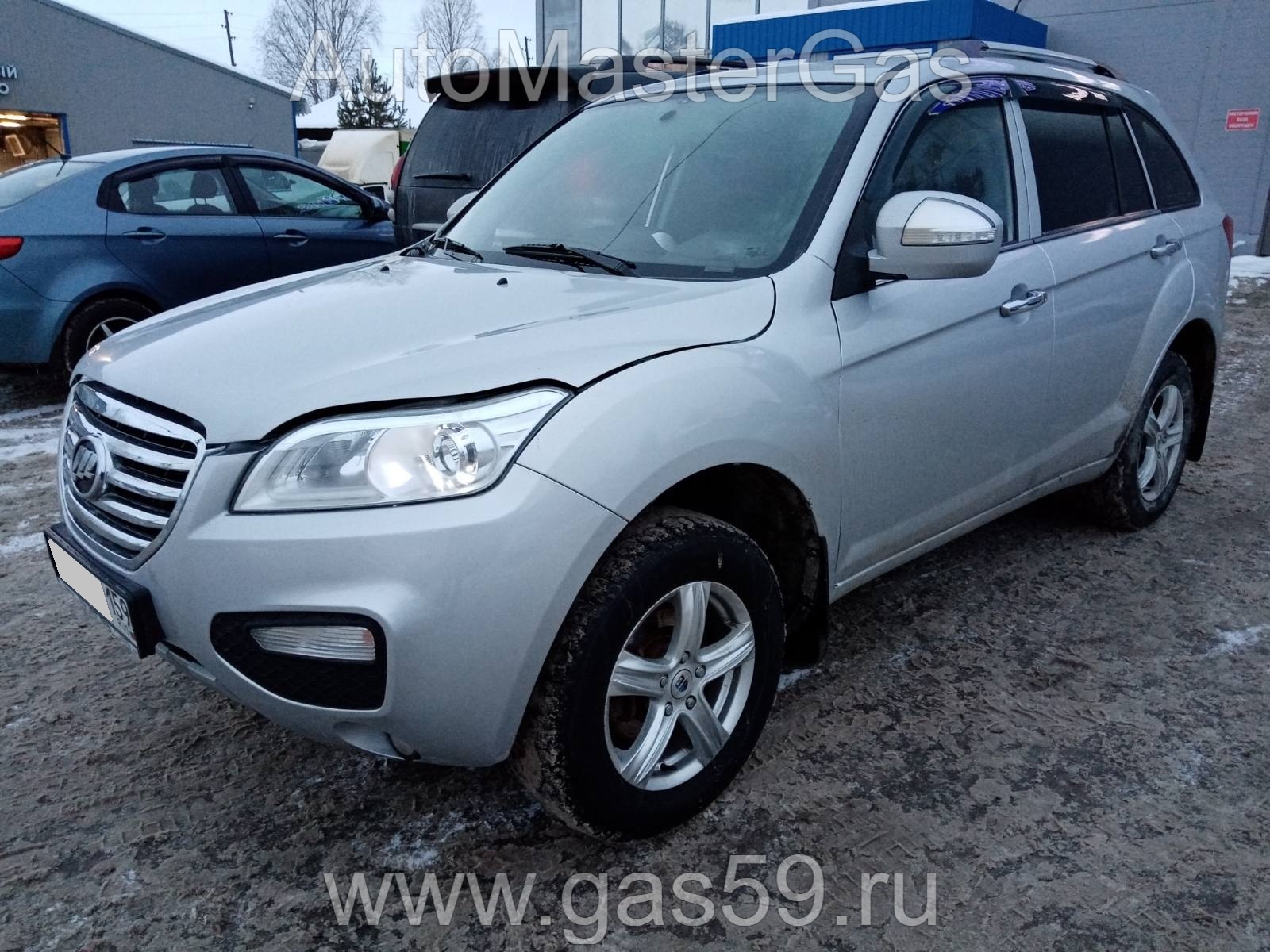 Установка ГБО на Lifan X60 2013г., ГБО 4 поколения, пропан LANDIRENZO (Италия), двигатель 1.8л. 4 цилиндра