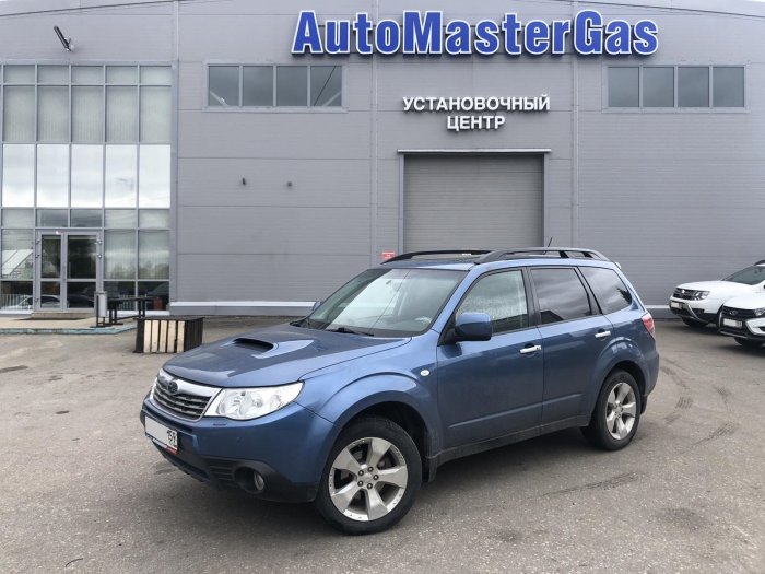 Установка ГБО на Subaru Forester 2008г., ГБО 4 поколения, пропан LANDIRENZO (Италия), двигатель 2.4л. 4 цилиндра
