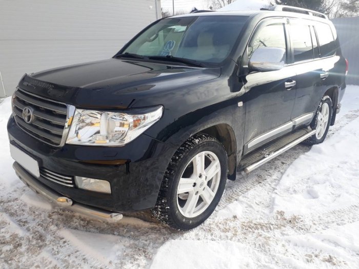 Установка ГБО на Toyota Land Cruiser 200 2009 г., ГБО 4 поколения, пропан LANDI RENZO (Италия), двигатель 4.7л. 8 цилиндров