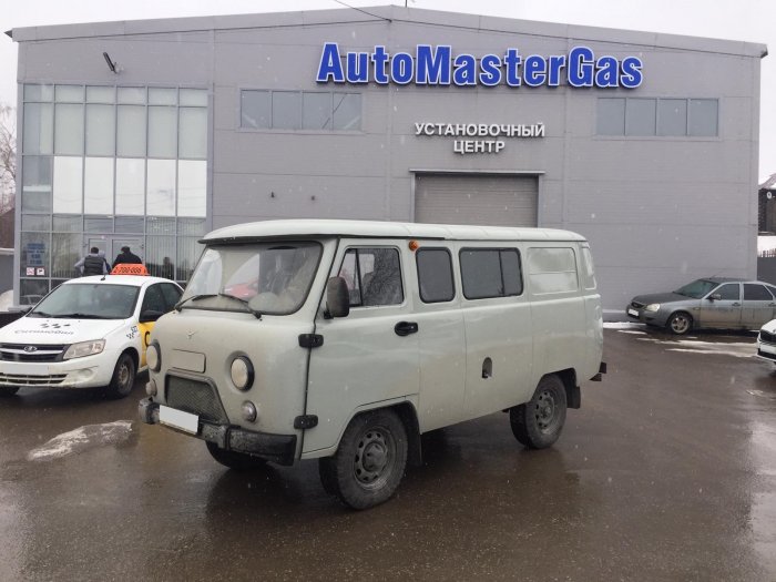 Установка ГБО на Уаз 390995-04  2021г., ГБО 4 поколения, пропан Digitronic (Италия), двигатель 2.7л. 4 цилиндра