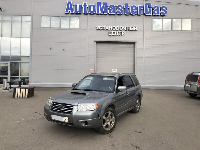 Установка ГБО на Subaru Forester 2012г., ГБО 4 поколения, метан DIGITRONIC (Италия), двигатель 2.0л. 4 цилиндра