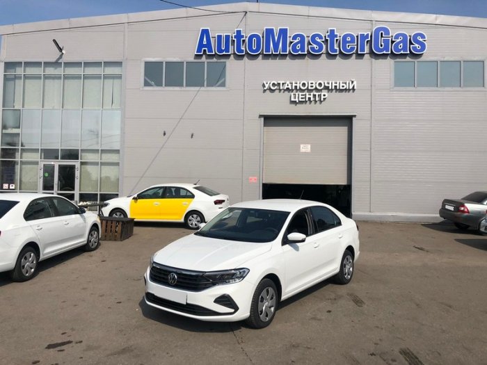 Установка ГБО на Volkswagen Polo 2021 г., ГБО 4 поколения, метан LANDI RENZO (Италия), двигатель 1.6 л. 4 цилиндра