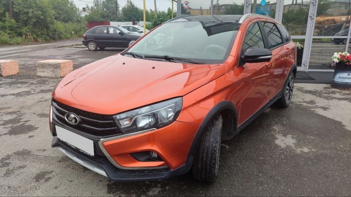 Установка ГБО на Lada Vesta 2021 г., ГБО 4 поколения, пропан LANDI RENZO (Италия), двигатель 1.6 л. 4 цилиндра