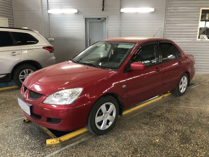 Установка ГБО на Mitsubishi Lancer 2005 г., ГБО 4 поколения, пропан LANDI RENZO (Италия), двигатель 1.5 л. 4 цилиндра