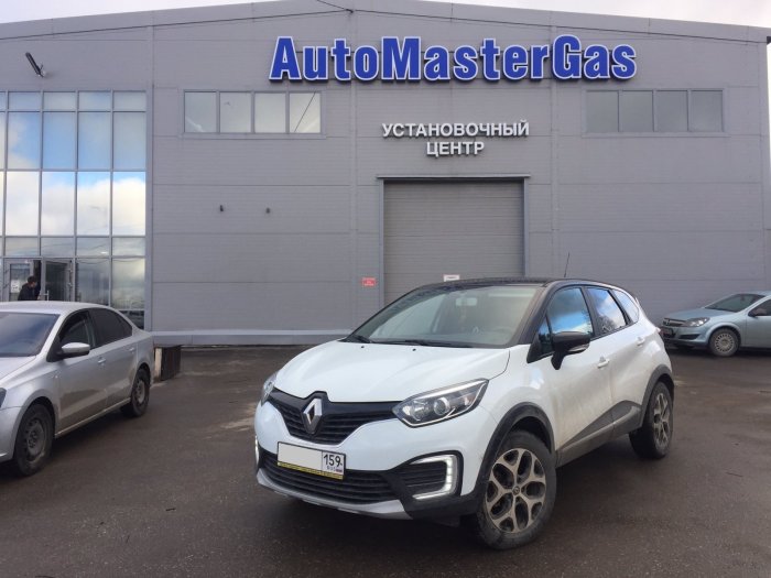 Установка ГБО на Renault Kaptur 2016г., ГБО 4 поколения, пропан LANDIRENZO (Италия), двигатель 2.0л. 4 цилиндра