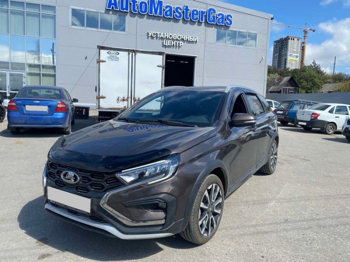 Установка ГБО на Lada Vesta 2022г., ГБО 4 поколения, пропан OMVL (Турция), двигатель 1.6 л. 4 цилиндра