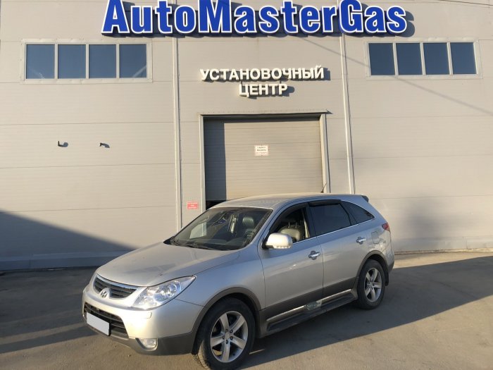 Установка ГБО на Hyundai IX55 2008г., ГБО 4 поколения, пропан LANDI RENZO (Италия), двигатель 3.8л. 6 цилиндров