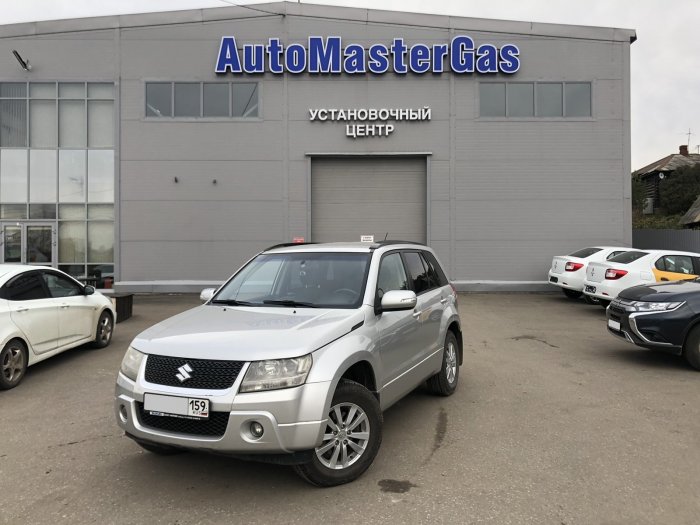 Установка ГБО на Suzuki Grand Vitara 2008г., ГБО 4 поколения, пропан LANDIRENZO (Италия), двигатель 2.0л. 4 цилиндра
