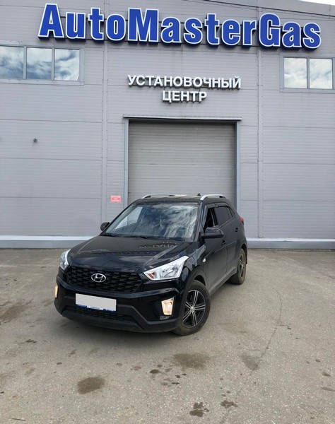 Установка ГБО на Hyundai Creta 2020 г., ГБО 4 поколения, пропан OMVL (Италия), двигатель 2.0 л. 4 цилиндра