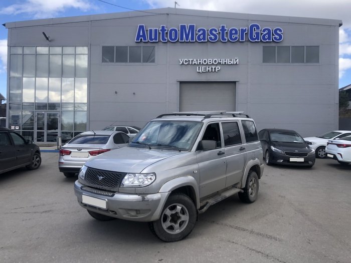 Установка ГБО на Уаз Патриот 2012г., ГБО 4 поколения, пропан OMVL (Турция), двигатель 2.7л. 4 цилиндра