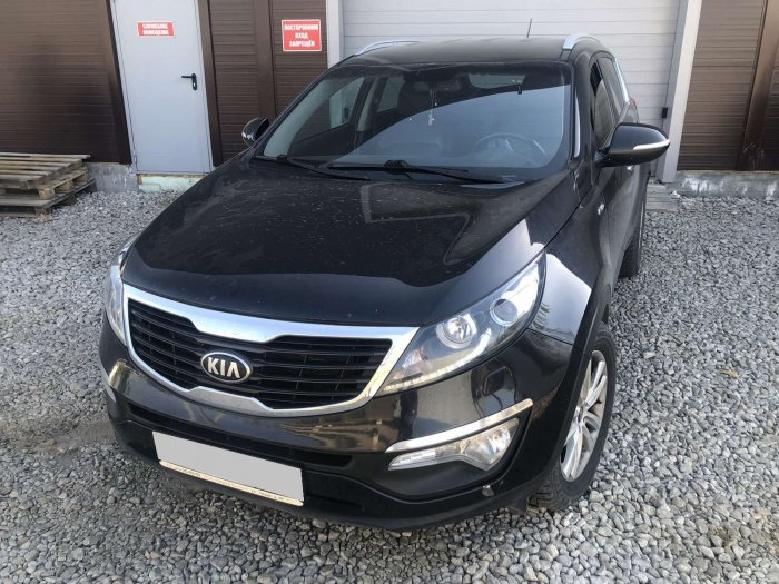 Установка ГБО на Kia Sportage 2013 г., ГБО 4 поколения,  пропан LANDI RENZO (Италия), двигатель 2.0л, 4 цилиндра