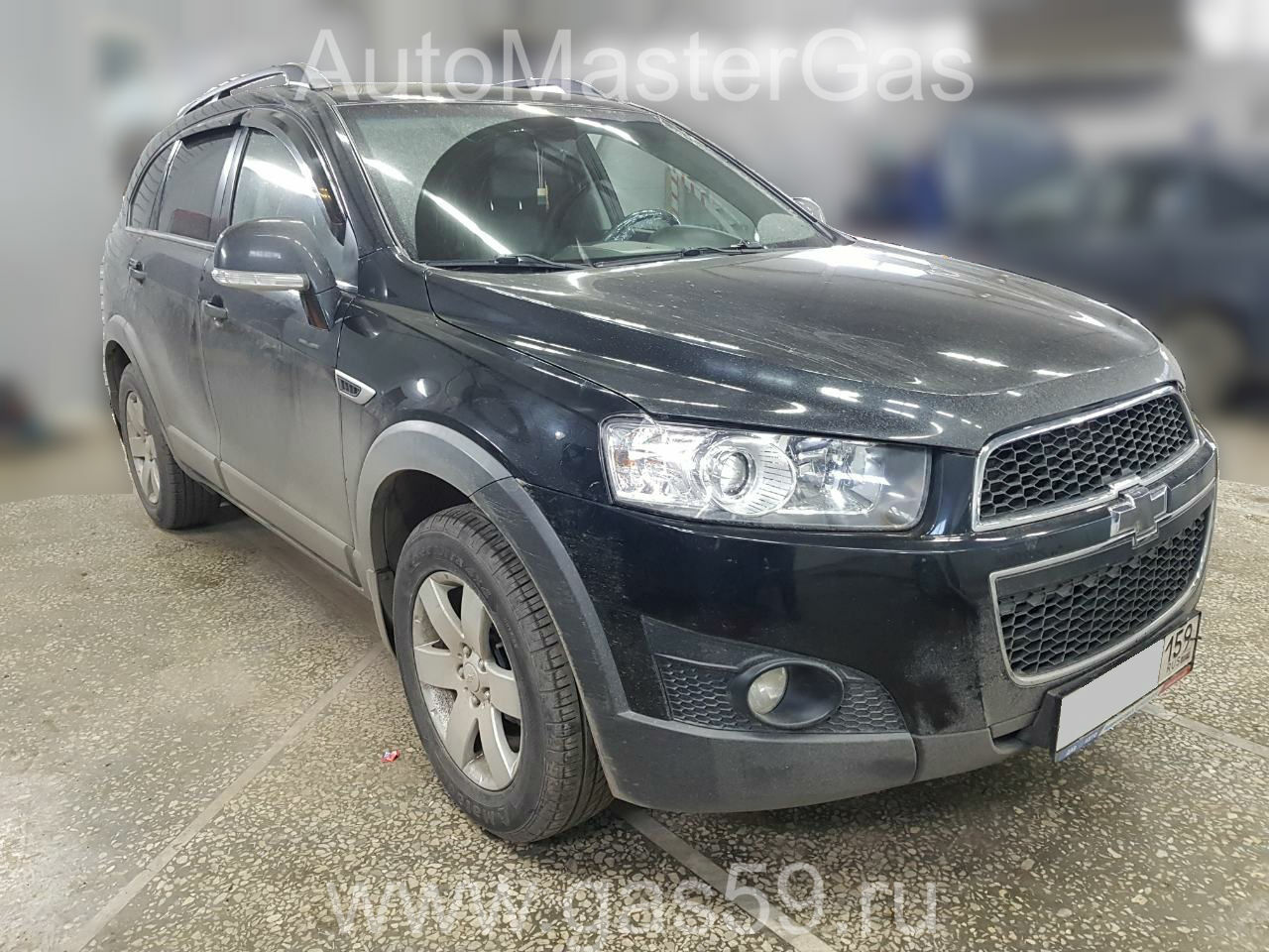 Установка ГБО на Chevrolet Captiva 2012г., ГБО 4 поколения, пропан LANDIRENZO (Италия), двигатель 2.4л. 4 цилиндра