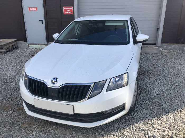 ГБО 4 поколения на Skoda Octavia 2018г., пропан LANDI RENZO (Италия), двигатель 1.6л. 4 цилиндра