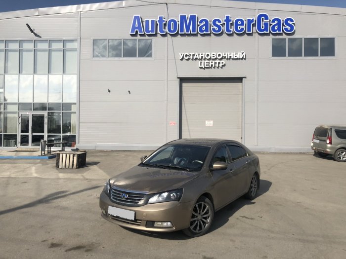 Установка ГБО на Geely Emgrand EC7 2016г., ГБО 4 поколения, метан LANDI RENZO (Италия), двигатель 1.6л. 4 цилиндра