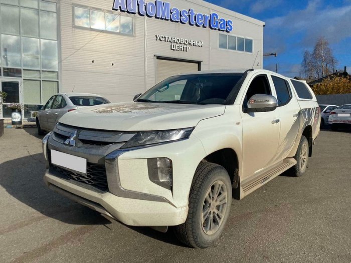 Установка ГБО на Mitsubishi L200 2022г., ГБО 4 поколения, пропан 4SAVE (Польша), ДВС 2.4 л. 4 цилиндра