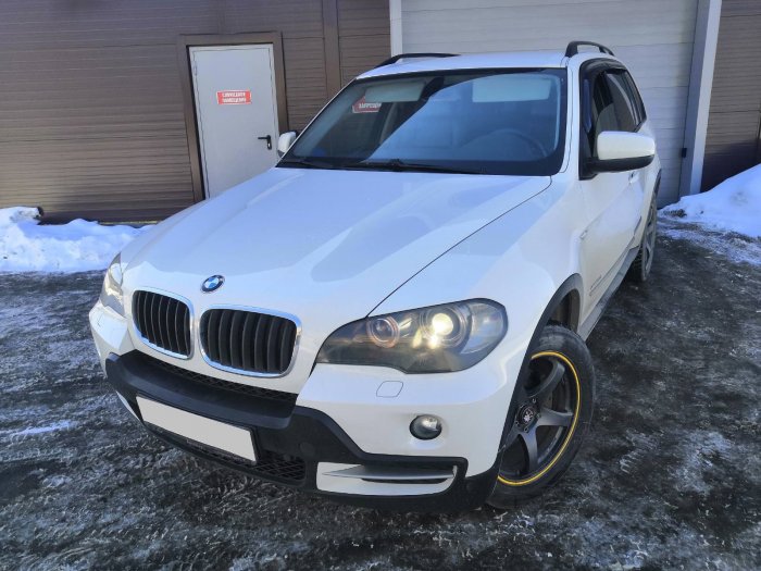 Установка ГБО на BMW X5 2007г., ГБО 4 поколения, пропан LANDI RENZO (Италия), двигатель 3.0л. 6 цилиндров