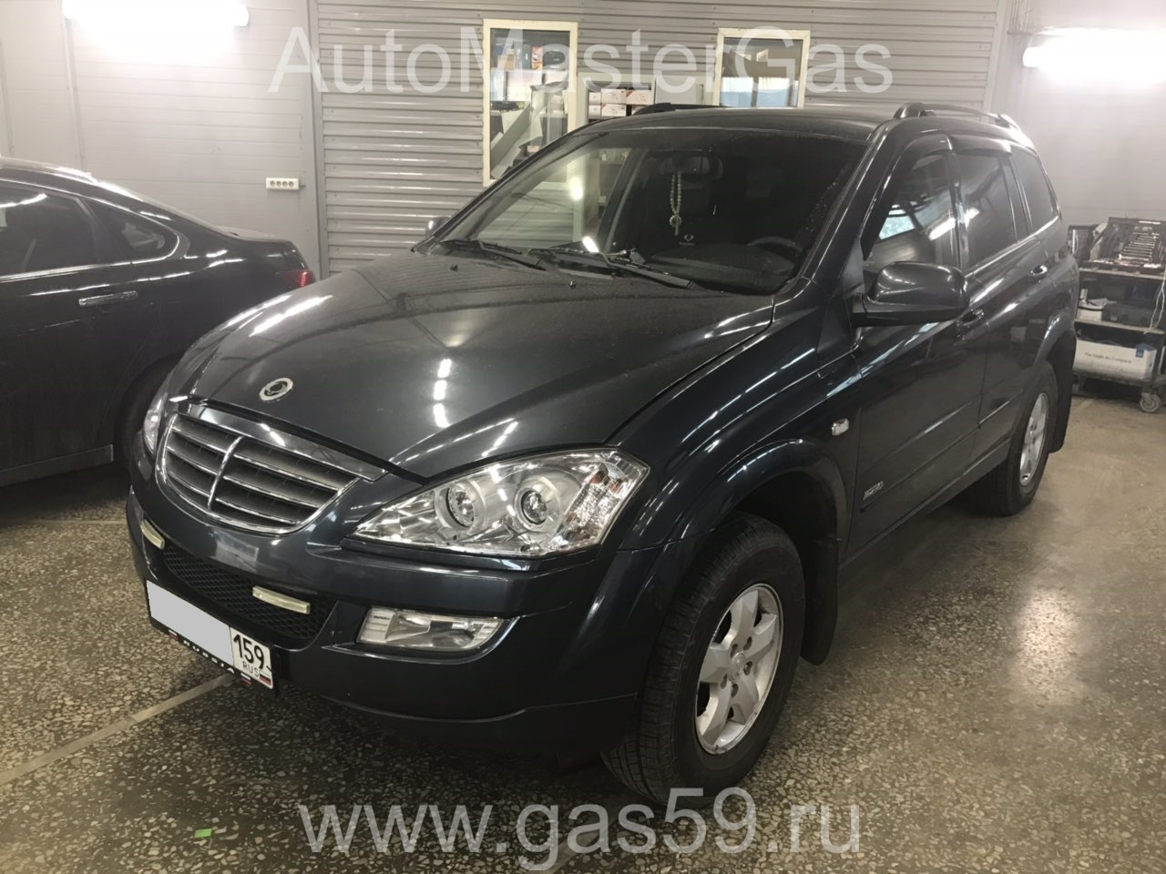 Установка ГБО на SsangYong Kyron 2014г., ГБО 4 поколения, пропан DIGITRONIC (Италия), двигатель 2.0л. 4 цилиндра