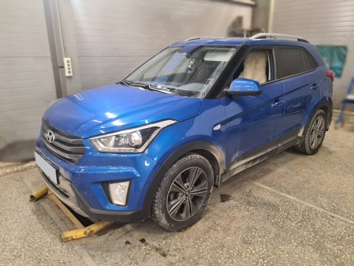 Установка ГБО  на Hyundai Creta 2017 г., ГБО 4 поколения, метан LANDI RENZO (Италия), ДВС 1.6 л. 4 цилиндра