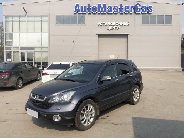 Установка ГБО на Honda CR-V 2007г., ГБО 4 поколения, пропан LANDI RENZO (Италия), двигатель 2.0л. 4 цилиндра