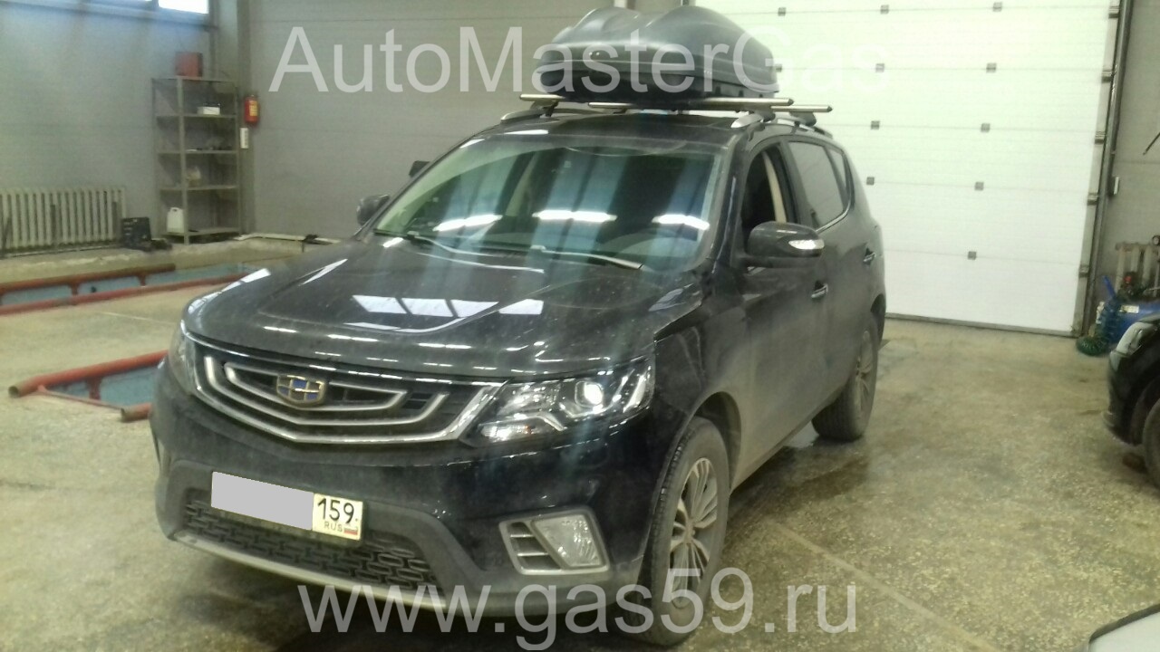 Установка ГБО на Geely Emgrand X7 2018г., ГБО 4 поколения, пропан LANDIRENZO (Италия), двигатель 2.0л. 4 цилиндра