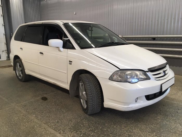 Установка ГБО на Honda Odyssey 2002г., ГБО 4 поколения, пропан DIGITRONIC (Италия), двигатель 2.3л. 4 цилиндра