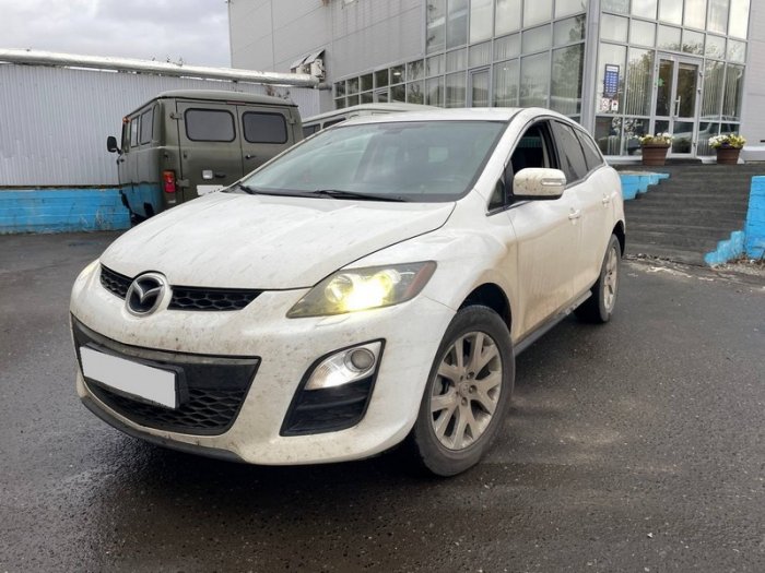 Установка ГБО на Mazda CX-7 2011 г., ГБО 4 поколения, пропан EuropeGas (Польша), двигатель 2.5 л. 4 цилиндра