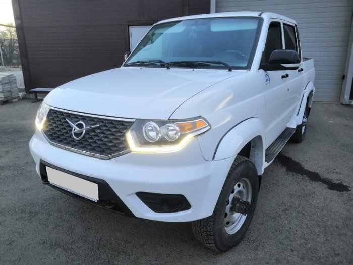 Установка ГБО на Уаз Пикап 2022 г.в., ГБО 4 поколения, пропан   4SAVE (Польша), двигатель 2.7 л., 4 цилиндра