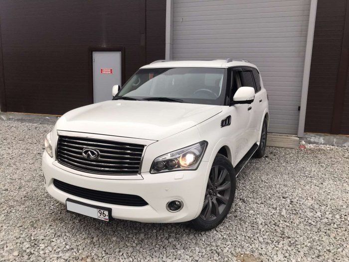 Установка ГБО на Infiniti QХ56 2012г., ГБО 4 поколения, пропан STAG (Польша), двигатель 5.6л. 8 цилиндров