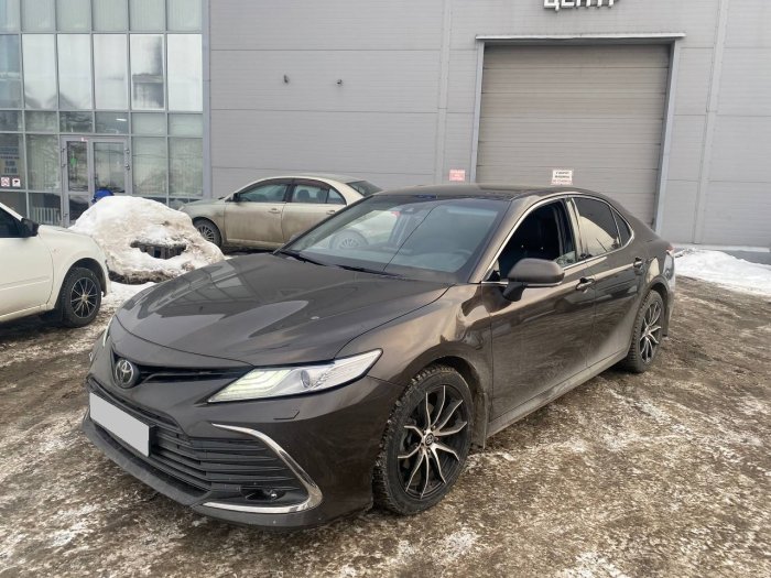 Установка ГБО на Toyota Camry 2021 г., ГБО 4 поколения, пропан EuropeGas (Польша), двигатель 2.5 л. 4 цилиндра