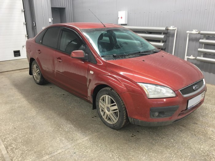 Установка ГБО на Ford Focus 2006г., ГБО 4 поколения, пропан LANDIRENZO (Италия), двигатель 1.6л. 4 цилиндра