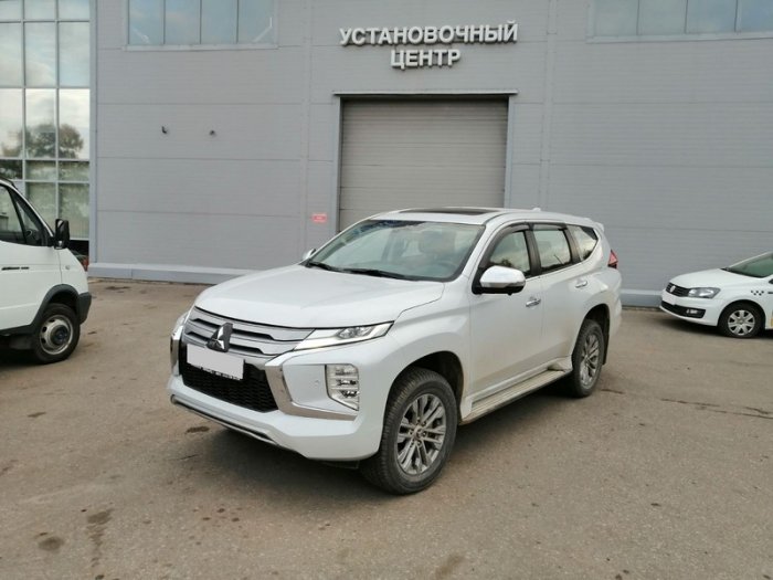 Установка ГБО на Mitsubishi Pajero Sport 2020 г., ГБО 4 поколения, пропан LANDI RENZO (Италия), ДВС 3.0 л.,  6 цилиндров