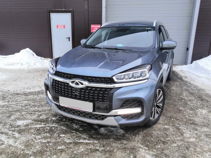Установка ГБО на Chery Tiggo 8 2020г., ГБО 4 поколения, пропан LANDI RENZO (Италия), двигатель 2.0л. 4 цилиндра