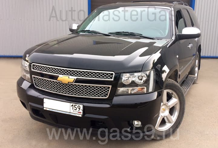 Установка ГБО на CHEVROLET TAHOE, ГБО 4-го поколения LANDIRENZO (Италия), с тороидальным баллоном на 94 л.