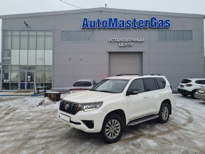 Установка ГБО на Toyota Land Cruiser Prado  2021 г., ГБО 5 поколения, пропан Vialle (Голландия), ДВС 4.0л.,  6 цилиндров