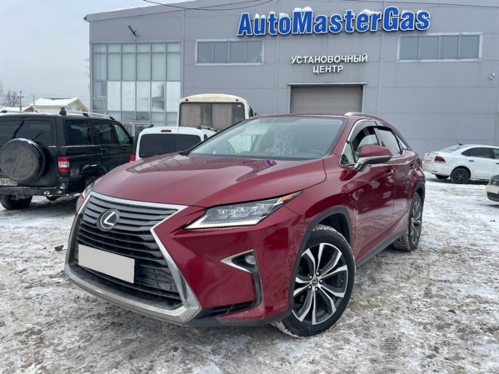 Установка ГБО на Lexus RX350 2018 г., ГБО 4 поколения, пропан EuropeGas (Польша), двигатель 3.5 л. 6 цилиндров