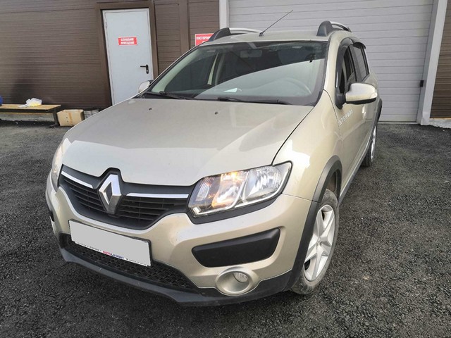 Установка ГБО 4 поколения на Renault Sandero 2018г., пропан 4SAVE (Польша), двигатель 1.6л. 4 цилиндра