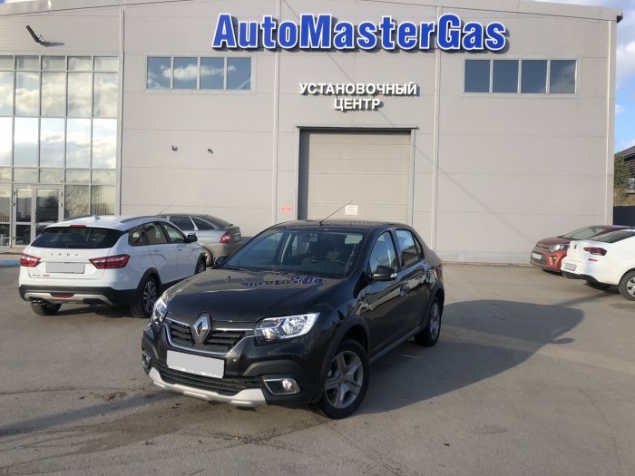 Установка ГБО на Renault Logan 2021г., ГБО 4 поколения, метан DIGITRONIC (Италия), двигатель 1.6л. 4 цилиндра