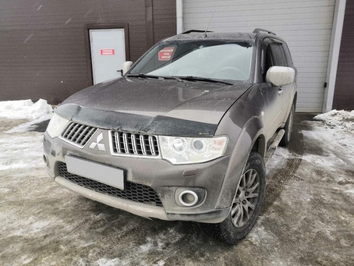 Установка ГБО на Mitsubishi Pajero Sport 2011 г., ГБО 4 поколения, пропан LANDI RENZO (Италия), ДВС 3.0л.,  6 цилиндров