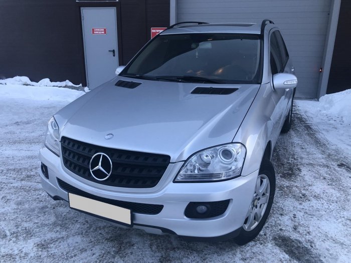 Установка ГБО на Mecedes-Benz ML350 2005г., ГБО 4 поколения, пропан LANDIRENZO (Италия), двигатель 3.5л. 6 цилиндров