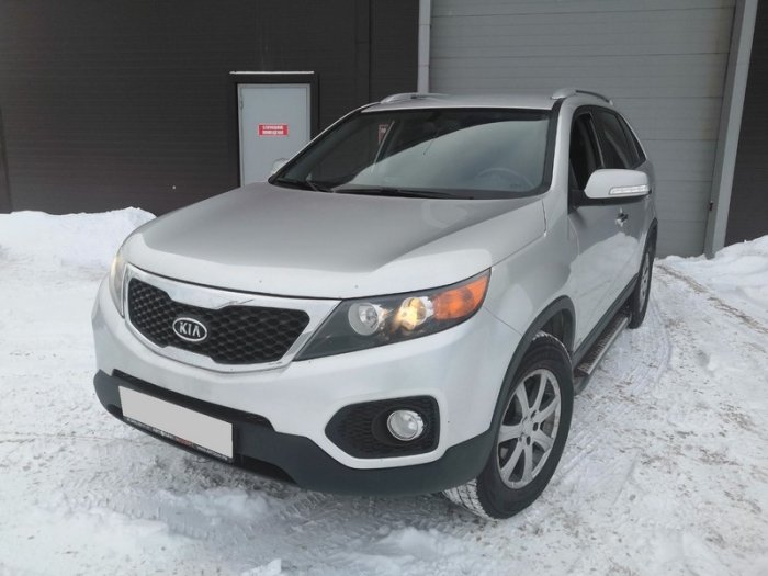 Установка ГБО на Kia Sorento 2012 г., ГБО 4 поколения, пропан Landi Renzo (Италия), ДВС 2.4 л.  4 цилиндра