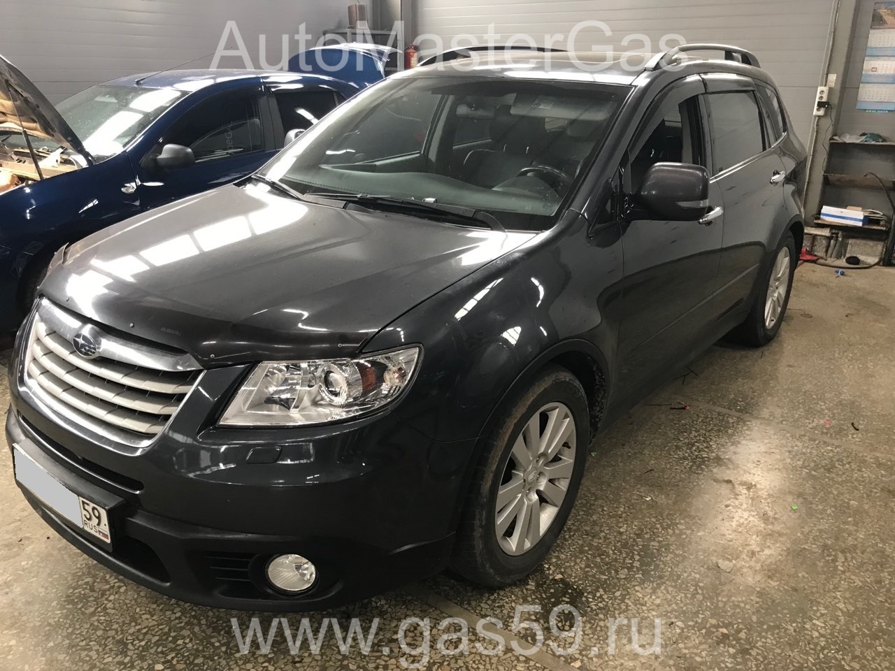 Установка ГБО на Subaru Tribeca 2008г., ГБО 4 поколения, пропан LANDIRENZO (Италия), двигатель 3.0л. 6 цилиндров
