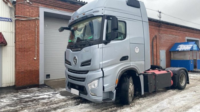 Установка ГБО на SHACMAN X6000 2023 г., газодизель, метан EuropeGAS (Польша), ДВС 12.5 л., 6 цилиндров (Дизель)