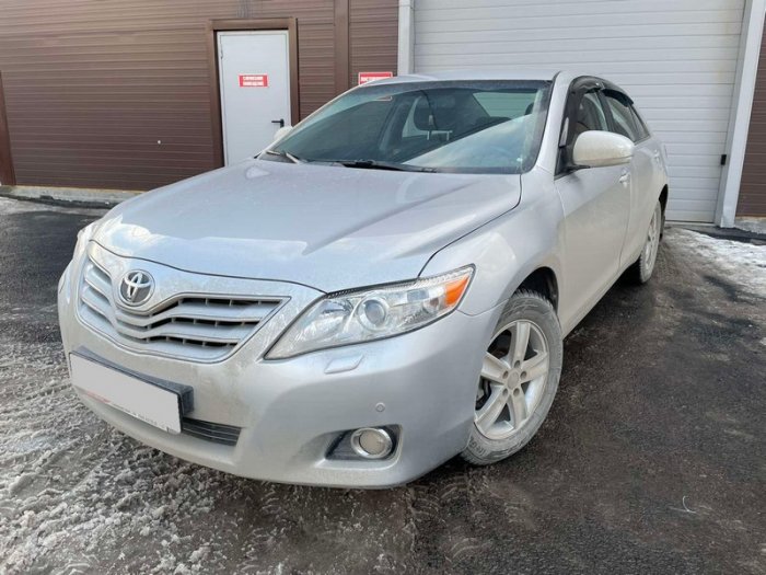 Установка ГБО на Toyota Camry 2010г., ГБО 4 поколения, пропан  Landi Renzo (Италия), двигатель 2.4 л. 4 цилиндра