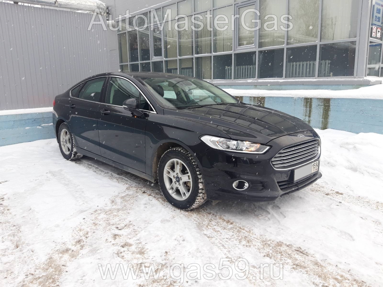 Установка ГБО на Ford Mondeo 2015г., ГБО 4 поколения, пропан LANDIRENZO (Италия), двигатель 2.5л. 4 цилиндра