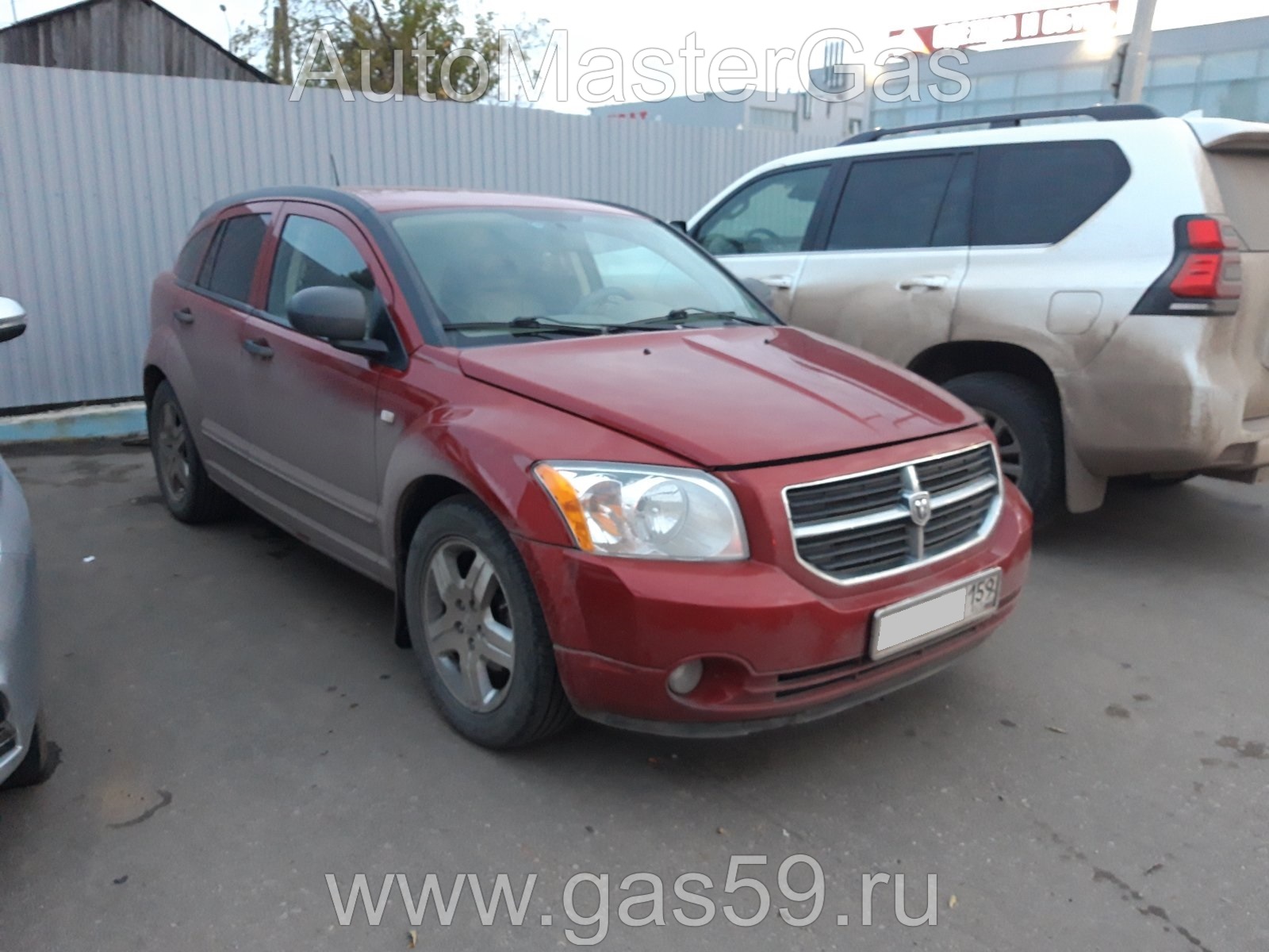 Установка ГБО на Dodge Caliber 2006г., ГБО 4 поколения, пропан LANDIRENZO (Италия), двигатель 2.0л. 4 цилиндра